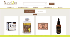 Desktop Screenshot of naturdiet.es