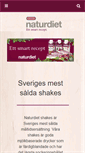 Mobile Screenshot of naturdiet.se